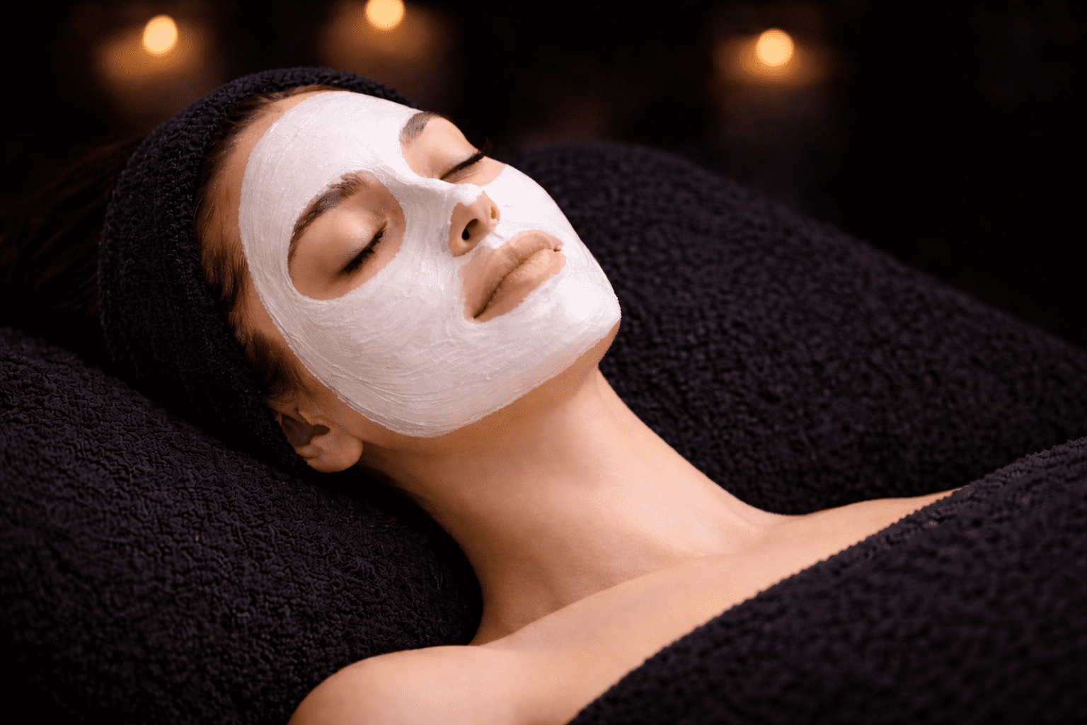 Entspannende Gesichtsbehandlung bei L’eclat Aesthetics in ruhiger, diskreter Umgebung.