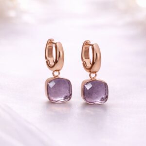 Qudo Firenze flieder ohrring,