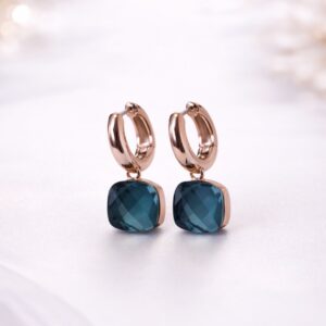 Qudo Firenze London Blue Ohrring